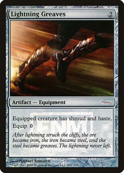 Lightning Greaves from Friday Night Magic 2009