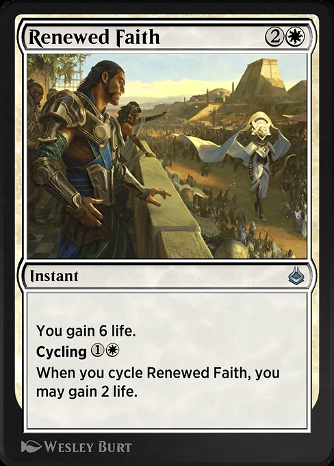 Renewed Faith from Amonkhet Remastered