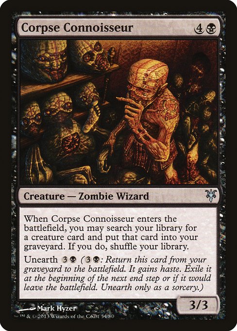 Corpse Connoisseur from Duel Decks: Sorin vs. Tibalt