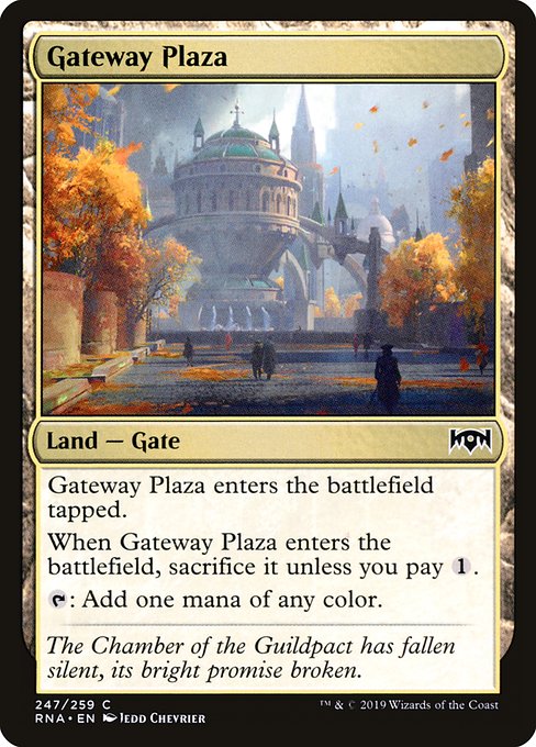 Gateway Plaza from Ravnica Allegiance