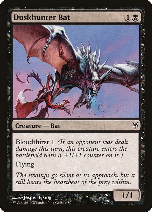 Duskhunter Bat from Duel Decks: Sorin vs. Tibalt
