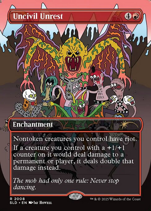 Uncivil Unrest highlighted card art