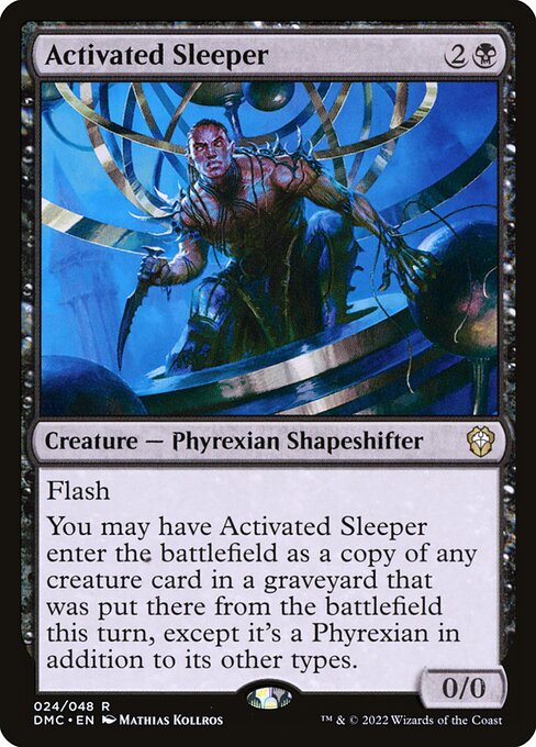 Activated Sleeper highlighted card art