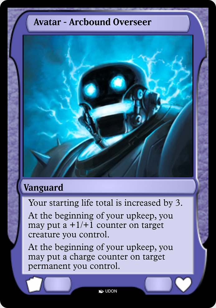 Arcbound Overseer Avatar highlighted card art