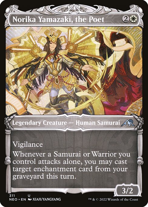 Norika Yamazaki, the Poet from Kamigawa: Neon Dynasty