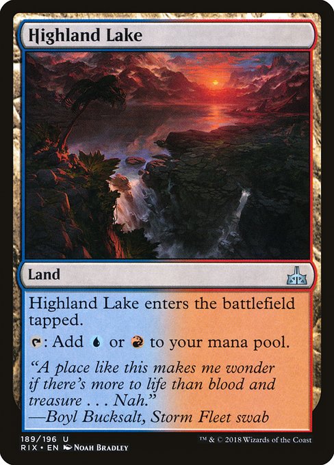 Highland Lake from Rivals of Ixalan