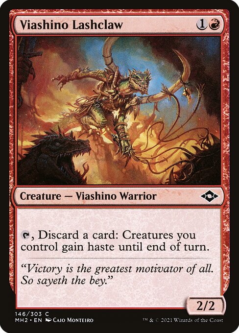 Viashino Lashclaw from Modern Horizons 2