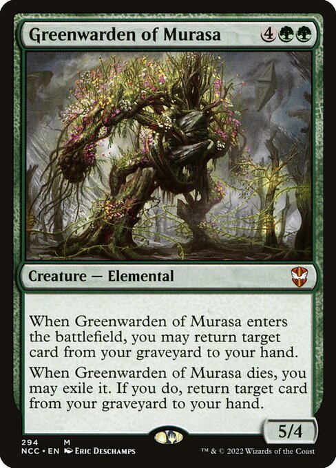 Greenwarden of Murasa highlighted card art