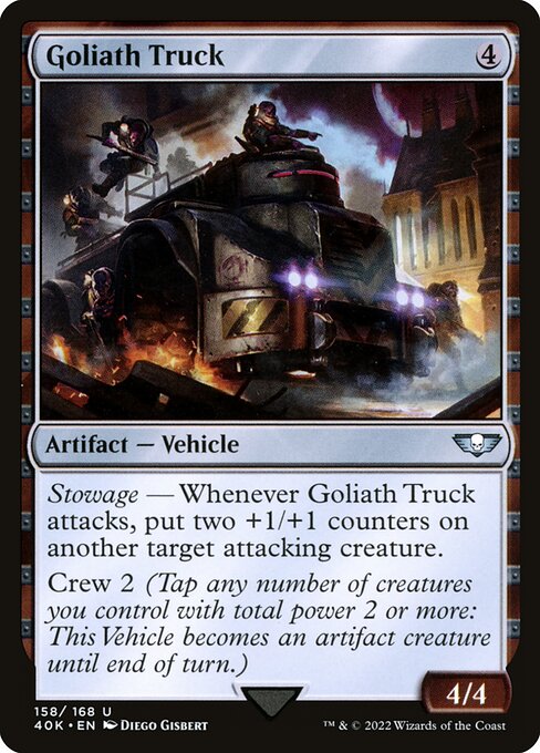 Goliath Truck highlighted card art