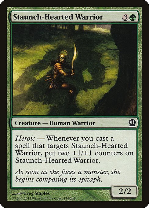 Staunch-Hearted Warrior from Theros