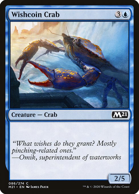 Wishcoin Crab highlighted card art