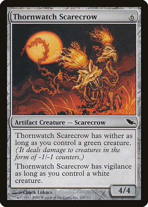 Thornwatch Scarecrow highlighted card art