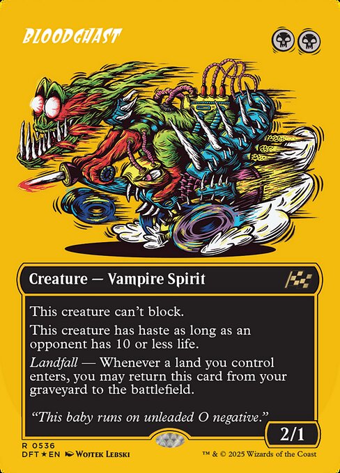 Bloodghast highlighted card art