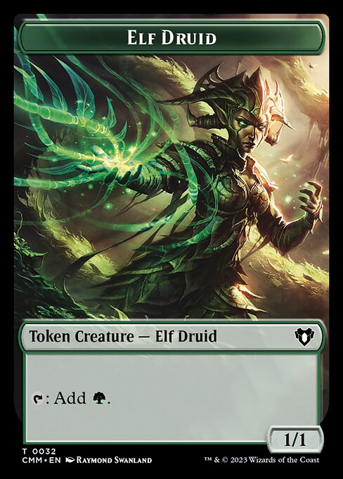 Elf Druid highlighted card art