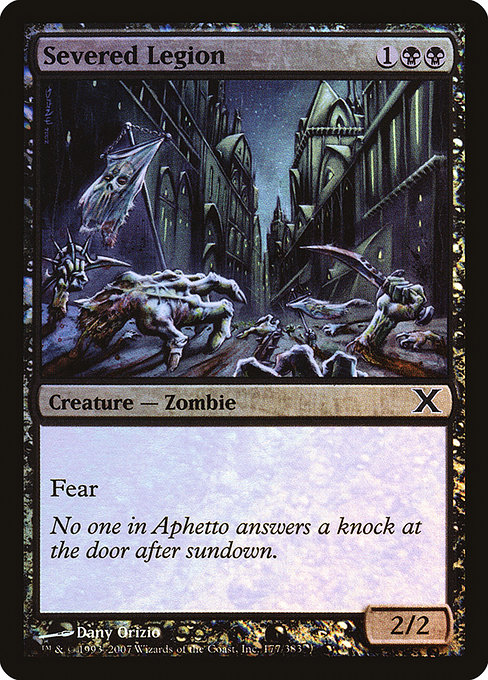 Severed Legion from Tenth Edition