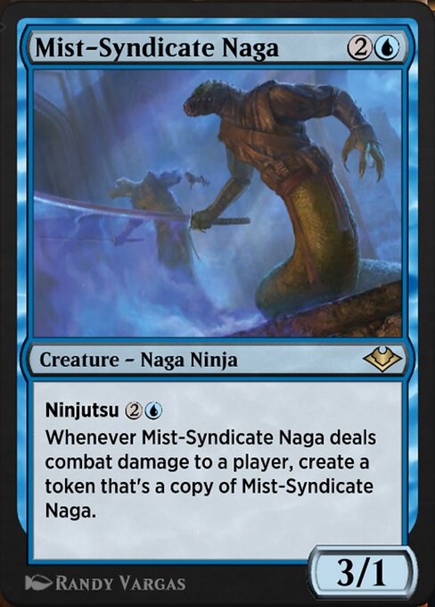 Mist-Syndicate Naga highlighted card art
