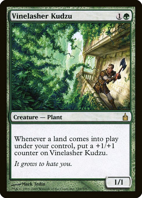 Vinelasher Kudzu from Ravnica: City of Guilds