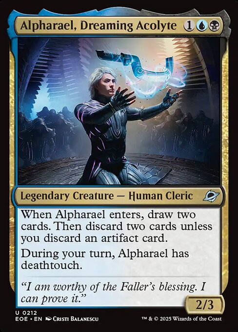 Alpharael, Dreaming Acolyte highlighted card art