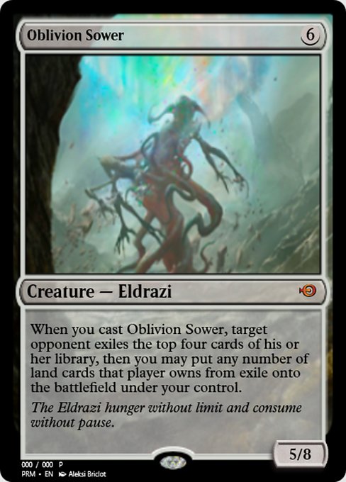 Oblivion Sower from Magic Online Promos