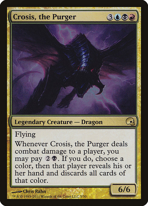 Crosis, the Purger from Premium Deck Series: Graveborn