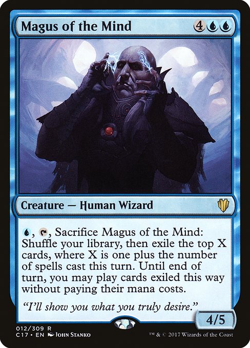 Magus of the Mind highlighted card art