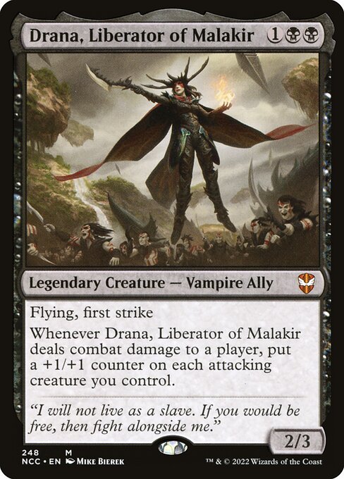 Drana, Liberator of Malakir from New Capenna Commander