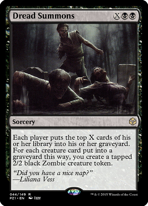 Dread Summons from Legendary Cube Prize Pack