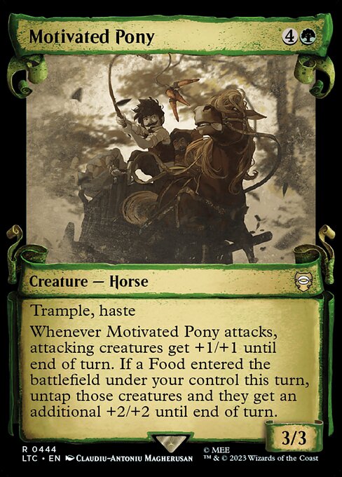 Motivated Pony highlighted card art