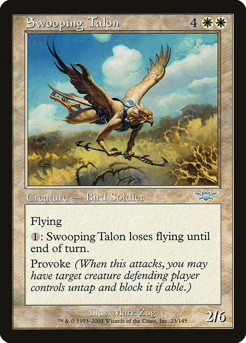 Swooping Talon highlighted card art