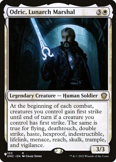 Odric, Lunarch Marshal from The List