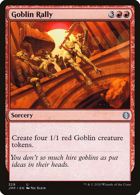 Goblin Rally from Jumpstart