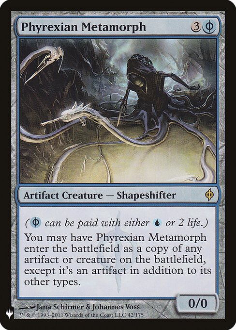 Phyrexian Metamorph from The List