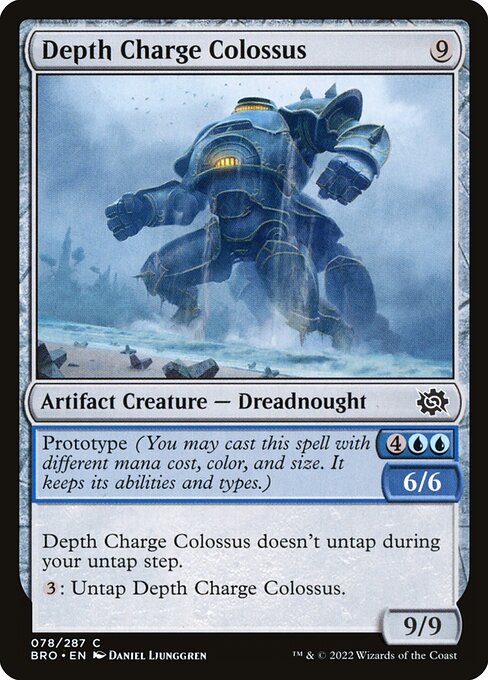 Depth Charge Colossus highlighted card art