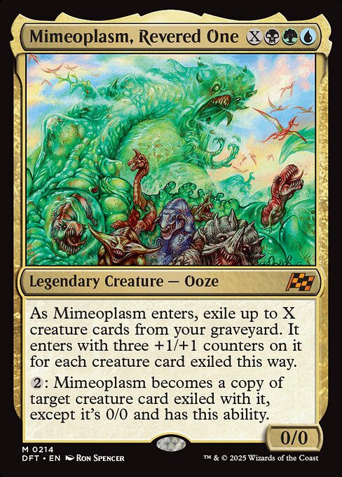 Mimeoplasm, Revered One from Aetherdrift