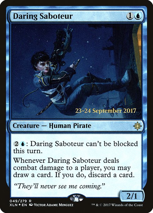 Daring Saboteur from Ixalan Promos