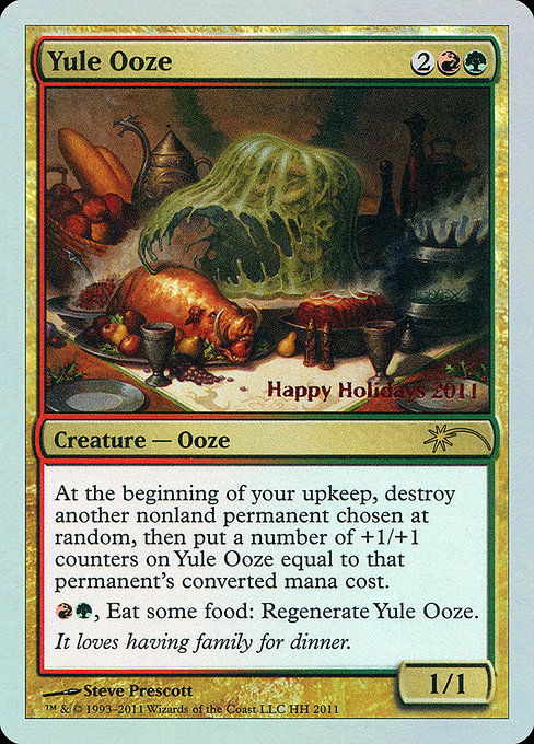 Yule Ooze highlighted card art