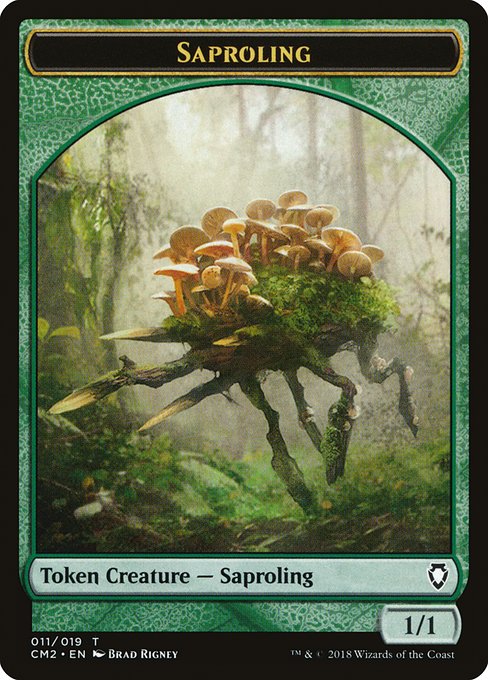 Saproling from Commander Anthology Volume II Tokens
