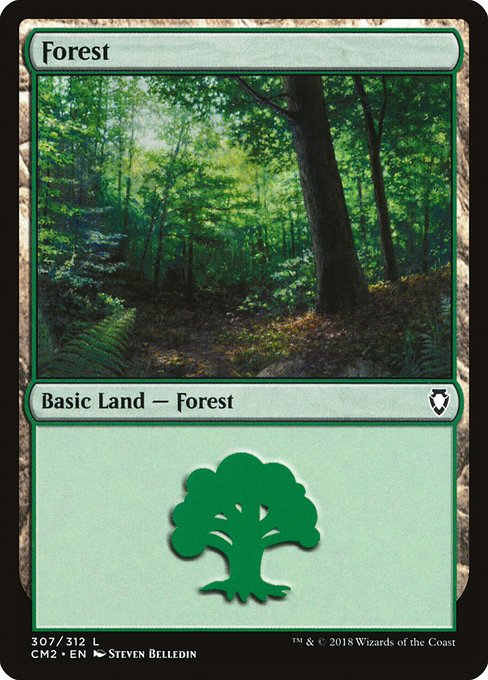 Forest from Commander Anthology Volume II