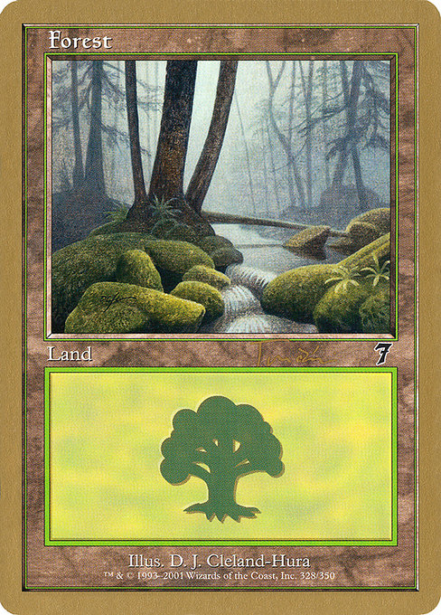 Forest from World Championship Decks 2001