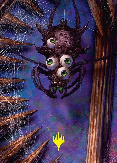 Spider // Spider from Duskmourn: House of Horror Art Series