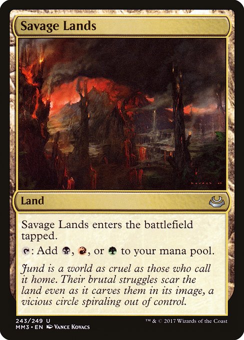 Savage Lands from Modern Masters 2017