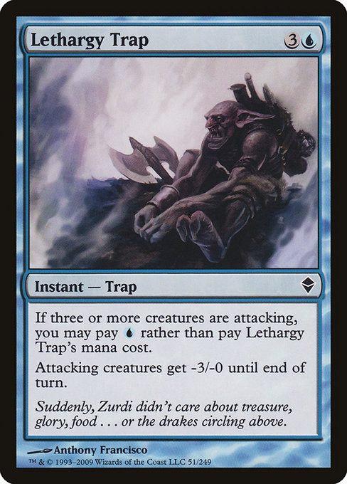 Lethargy Trap highlighted card art