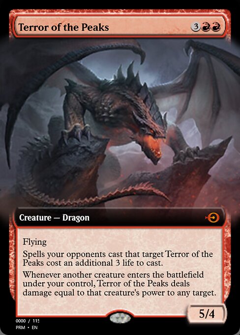 Terror of the Peaks from Magic Online Promos