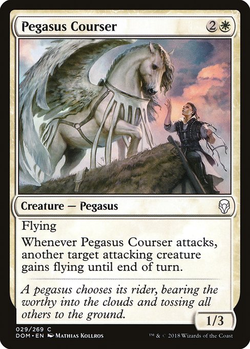 Pegasus Courser from Dominaria