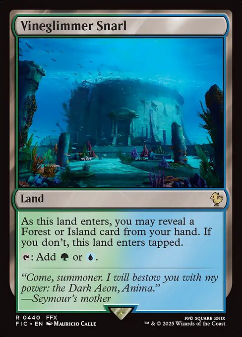 Vineglimmer Snarl highlighted card art