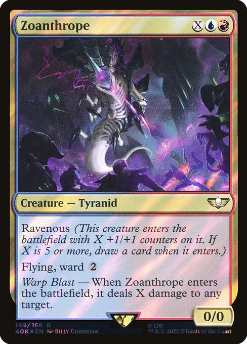 Zoanthrope highlighted card art