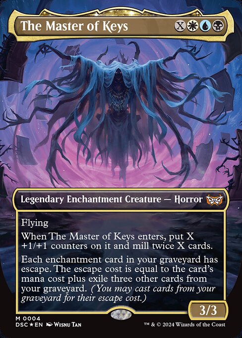 The Master of Keys highlighted card art