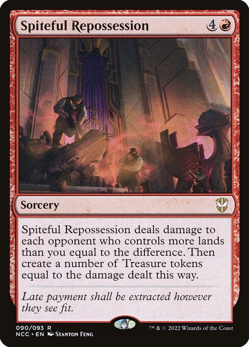 Spiteful Repossession highlighted card art