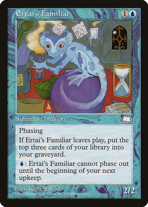 Ertai's Familiar highlighted card art