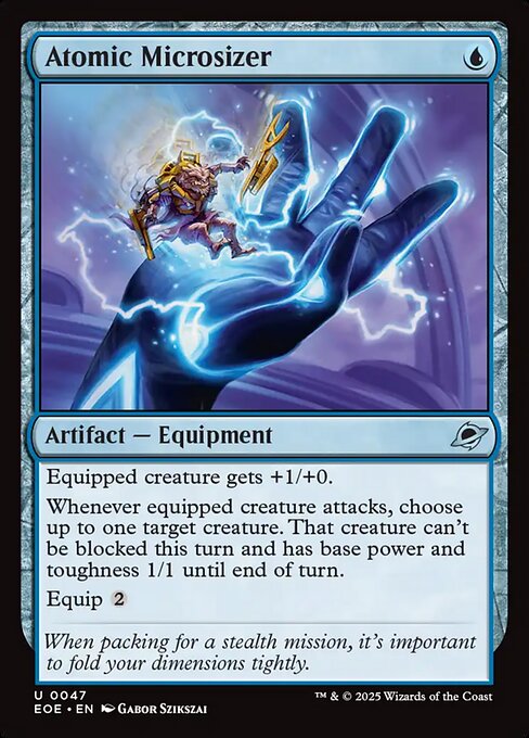 Atomic Microsizer highlighted card art